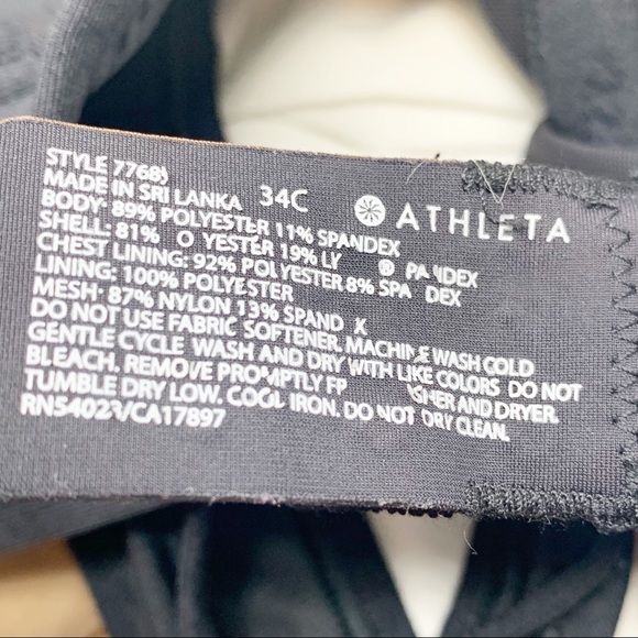 ATHLETA HULLABRALOO SUPPORT TANK Built In Bra - Picture 6 of 7